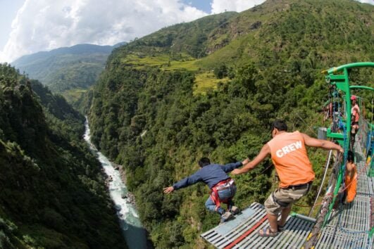 bungee jumping kullu